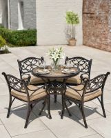 antique_copper_whalton_four_seater_furniture_set_1 with cushions and dressed table