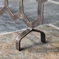 Close-up of the Feet on the Fireguard