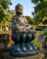 Antique Gold Buddha Sculpture Digital Illustration Antique Gold Buddha Sculpture Digital Illustration