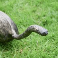 Tail on the Antique Gold Cougar Sculpture