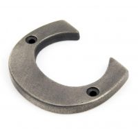 3 Inch Letter C Screw Fix Letter in an Antique Pewter Finish 3 Inch Letter C Screw Fix Letter in an Antique Pewter Finish