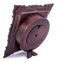 Antique finish tableclock with stand Antique finish tableclock with stand