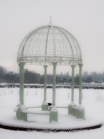 "Deluxe Calistas Acropolis" Cast Iron Gazebo