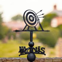 Archery Cast Iron & Steel Weathervane Archery Cast Iron & Steel Weathervane