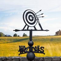Archery Cast Iron & Steel Weathervane Archery Cast Iron & Steel Weathervane