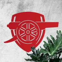 "Arsenal Cannon" Wall Art in Situ
