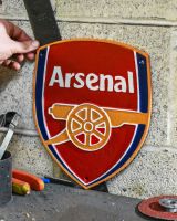 Scale image of "Arsenal" Cast Iron Reproduction Sign 