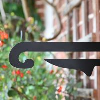 Close up of integral hook