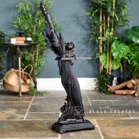  Walking Stick and Umbrella Stand in Situ holding an Umbrella