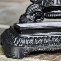 Close-up of the Detail on the Base of the Umbrella Stand