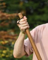 Ash Wood Handle on Garden Dutch Hoe 