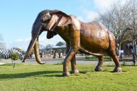 "Trunkwood Park" Asian Elephant Garden Sculpture
