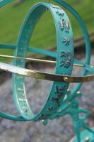 Verdigris "Atlas" Armillary - 68cm
