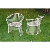 Chairs From the "Avery" Cream Garden Furniture Set Chairs From the "Avery" Cream Garden Furniture Set