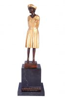 “Avra Beams” Elegant Bronze Sculpture 