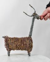 Scale image of scrap metal art sculpture