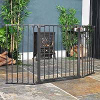 Baby Dan Black Flex/Configure M Child Safety Fire Guard