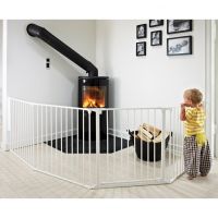 Baby Dan Protecting the Child From the Wood Burner