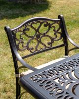The "Arbor" 8-Seater Outdoor Dining Set - Antique Copper Chair Details
