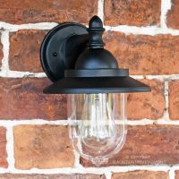 Bakewell Classic Black Wall Lantern Bakewell Classic Black Wall Lantern