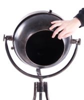 Iron Ball Tripod Lamp