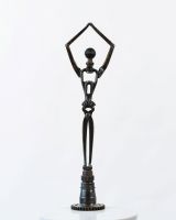 Recycled Metal Ballerina Sculpture