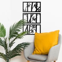 Bamboo Wall Art in the Sitting Room Bamboo Wall Art in the Sitting Room