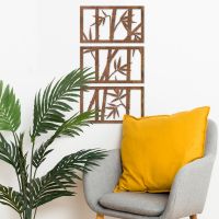 Bamboo Wall Art in the Sitting Room