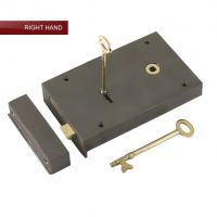 Right-Handed Cast Iron Rim Lock Right-Handed Cast Iron Rim Lock
