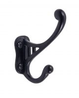 Bayswater Iron Coat Hook Finished in Black Bayswater Iron Coat Hook Finished in Black