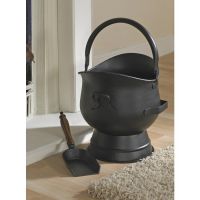 Black Coal Bucket in Situ