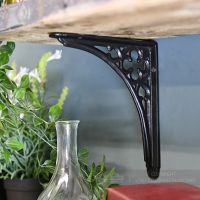 Cast Iron "Coalbrookdale" Wall Bracket 27 x 18cm Cast Iron "Coalbrookdale" Wall Bracket 27 x 18cm