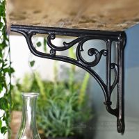 Interior design scroll design shelf bracket Interior design scroll design shelf bracket