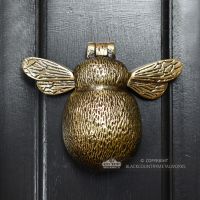 Solid Brass door knocker Bumblebee