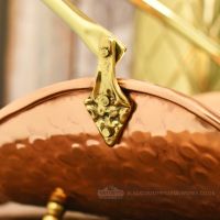 Close-up o fthe Brass Detail on the Handle