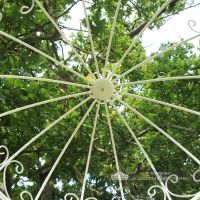 "Lovellen Avenue" Bird Design Cream Garden Gazebo "Lovellen Avenue" Bird Design Cream Garden Gazebo