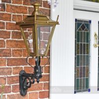 Antique Brass Dorchester wall lantern Antique Brass Dorchester wall lantern