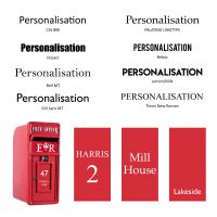 "Original Reproduction" Red Elizabeth Regina Post and Parcel Box With Stand "Original Reproduction" Red Elizabeth Regina Post and Parcel Box With Stand