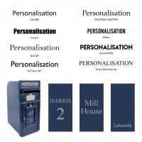 Scottish Crown Post and Parcel Box With Column