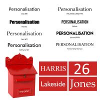 “Blushed Peony” Red Goldhay Post Box “Blushed Peony” Red Goldhay Post Box