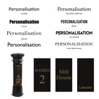 “Onyx Jewel” GR Post Box “Onyx Jewel” GR Post Box