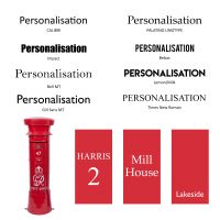 Personalisation Available Personalisation Available