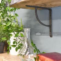 Simple designed living room iron shelf bracket