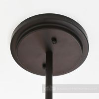 "Brackentree" Dark Bronze Nautical Caged Ceiling Light "Brackentree" Dark Bronze Nautical Caged Ceiling Light