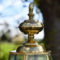 Classical Brass Lantern Finial Classical Brass Lantern Finial