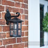 Wall Mounted Garden Lantern on wall