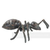 Cast Iron Bronze Effect Ant Sculpture Cast Iron Bronze Effect Ant Sculpture