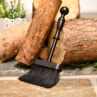 Fireside cleaning tool - black brush