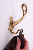 "Becksly Park" Loop Hook with Shaped Backplate