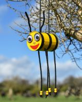 Recycled Metal Bee Hotel Garden Decoration